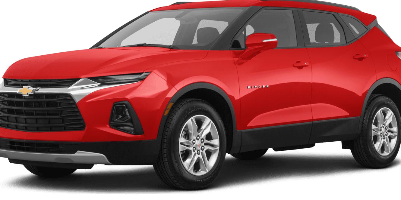 CHEVROLET BLAZER 2021 3GNKBCRS3MS583629 image