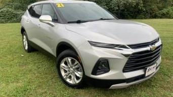 CHEVROLET BLAZER 2021 3GNKBCRS5MS538109 image