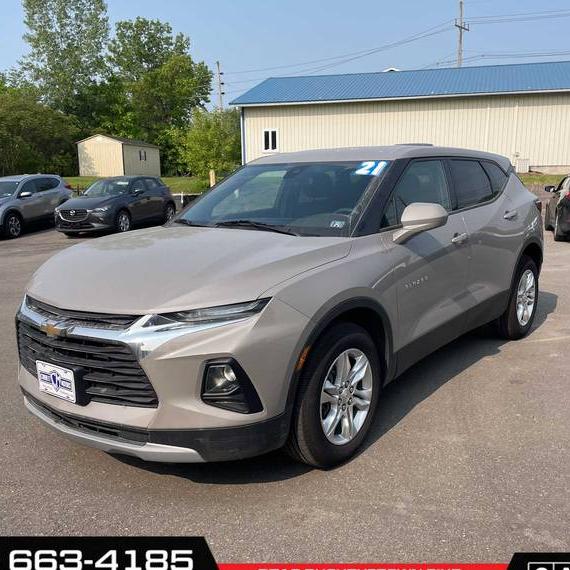 CHEVROLET BLAZER 2021 3GNKBHRS6MS584545 image