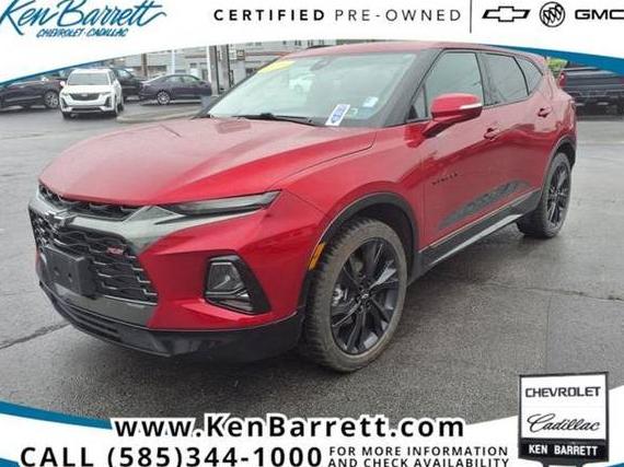 CHEVROLET BLAZER 2021 3GNKBKRS7MS582106 image