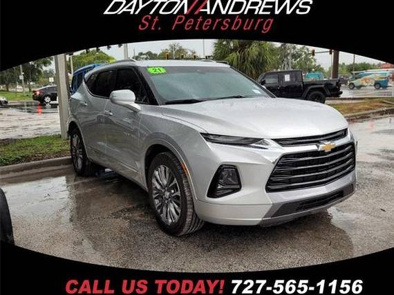 CHEVROLET BLAZER 2021 3GNKBFRS4MS516250 image