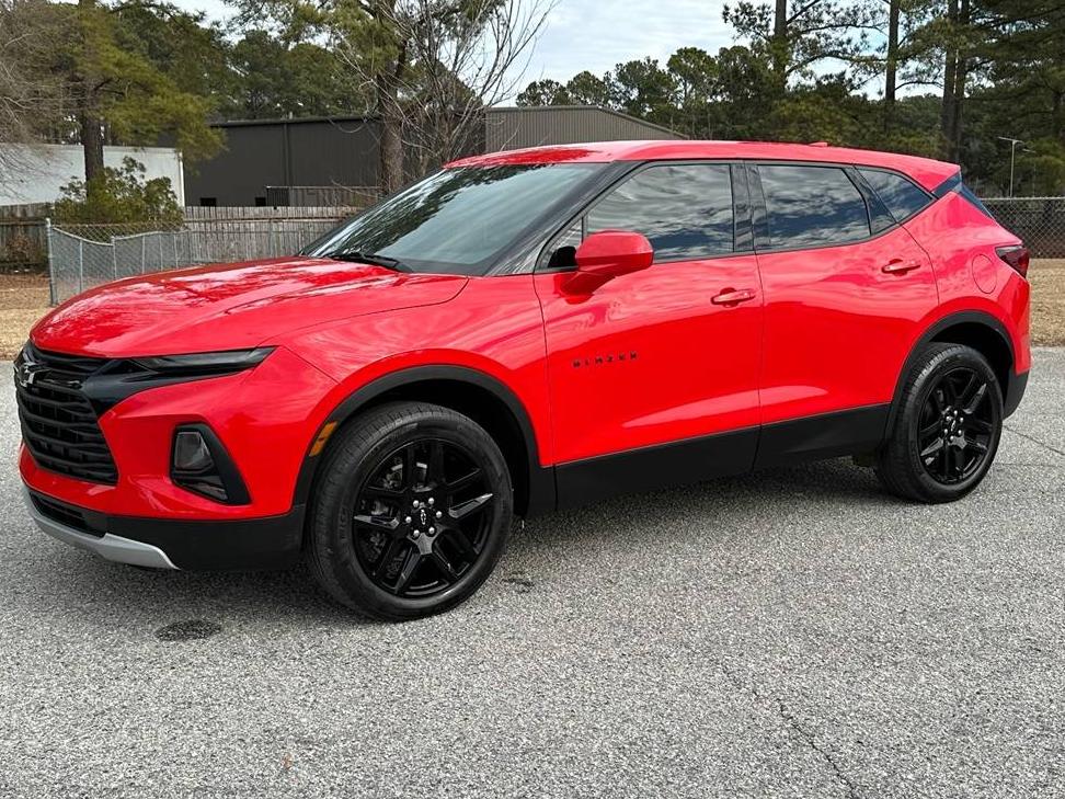 CHEVROLET BLAZER 2021 3GNKBBRA0MS569981 image