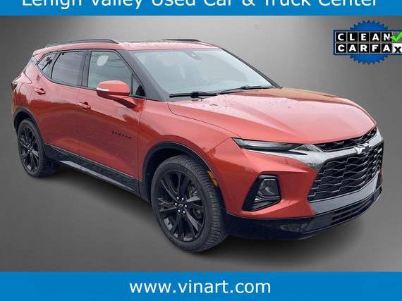 CHEVROLET BLAZER 2021 3GNKBKRS0MS541395 image