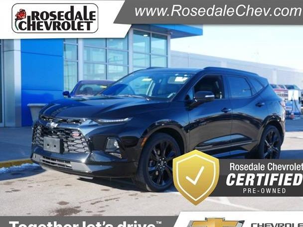 CHEVROLET BLAZER 2021 3GNKBKRS6MS509678 image