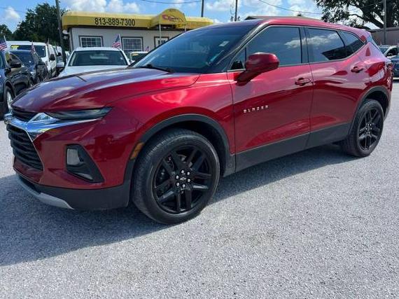 CHEVROLET BLAZER 2021 3GNKBCRS0MS587198 image