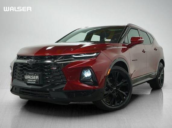 CHEVROLET BLAZER 2021 3GNKBKRS0MS530087 image