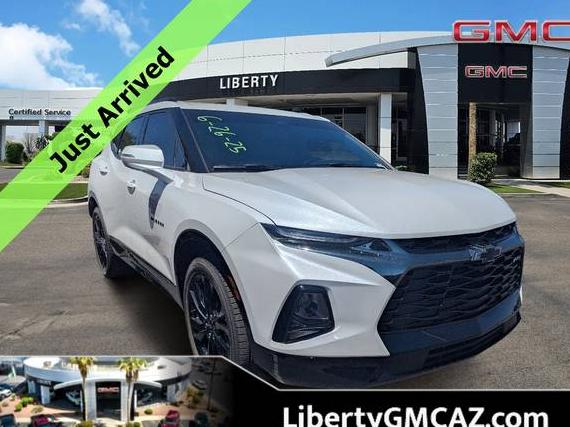 CHEVROLET BLAZER 2021 3GNKBERS0MS508995 image
