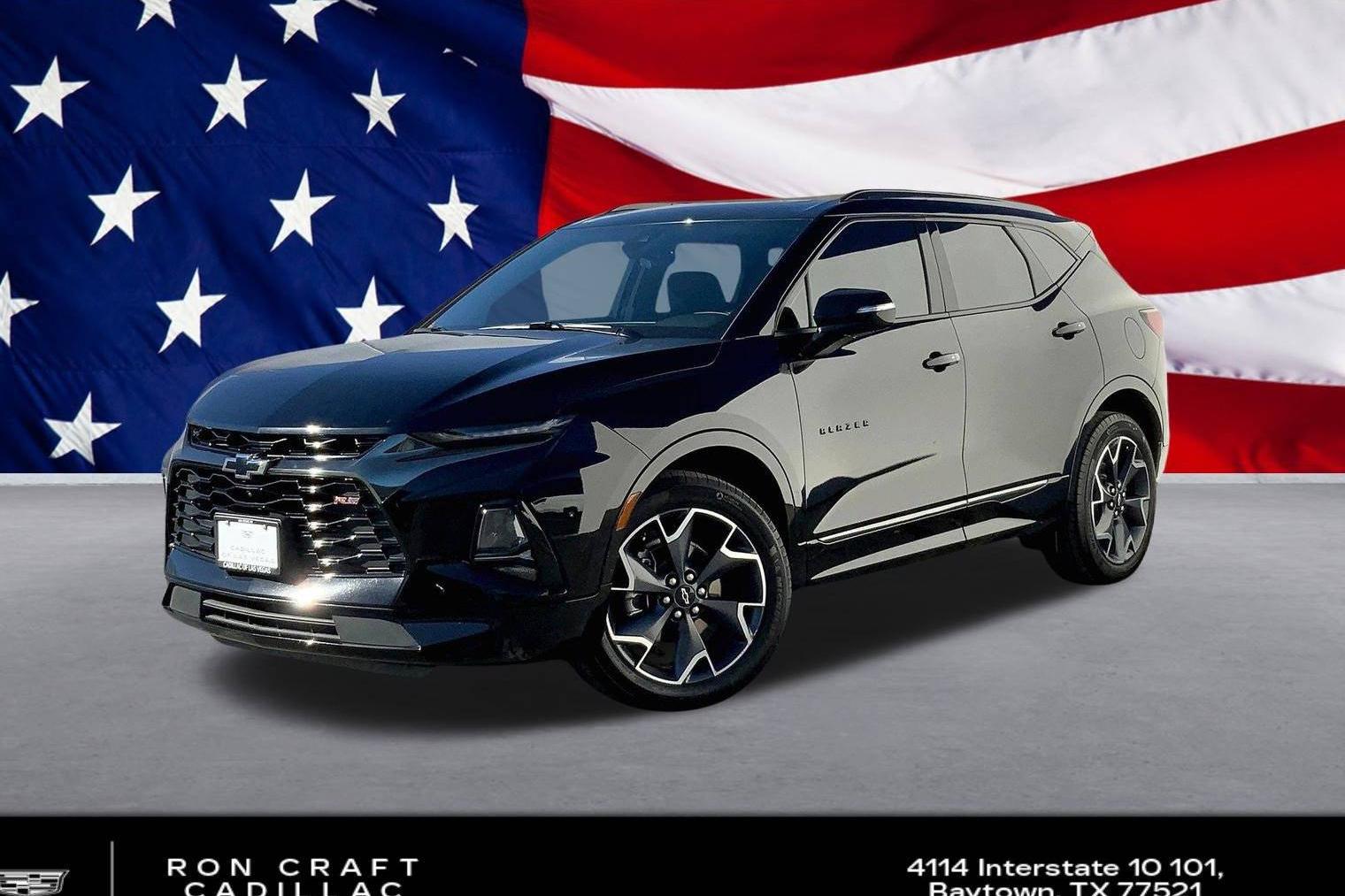 CHEVROLET BLAZER 2021 3GNKBERS6MS573754 image