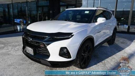 CHEVROLET BLAZER 2021 3GNKBKRS1MS501343 image