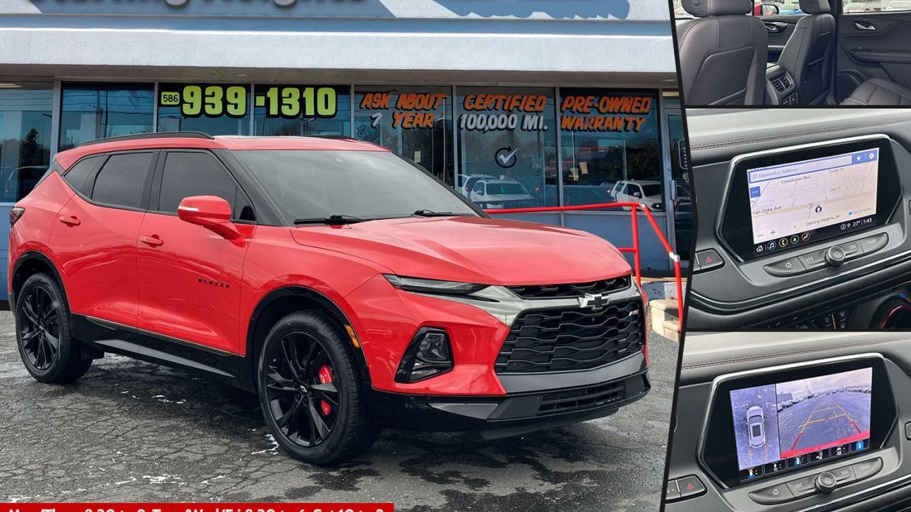 CHEVROLET BLAZER 2021 3GNKBKRS5MS515603 image