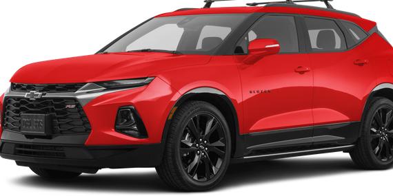 CHEVROLET BLAZER 2021 3GNKBKRS5MS542672 image