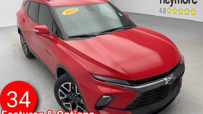 CHEVROLET BLAZER 2024 3GNKBKRS8RS152432 image