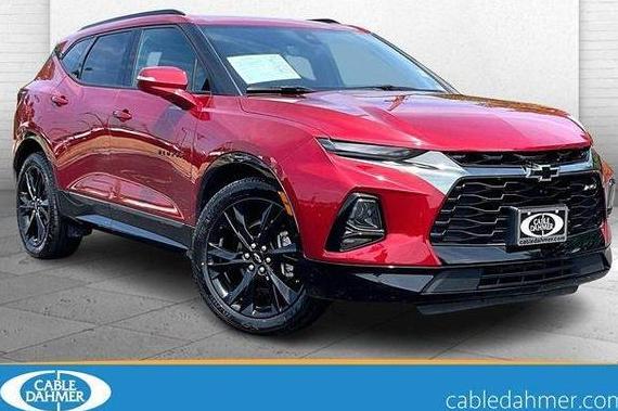 CHEVROLET BLAZER 2020 3GNKBKRS4LS646620 image
