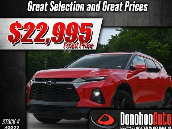 CHEVROLET BLAZER 2020 3GNKBERS5LS539402 image