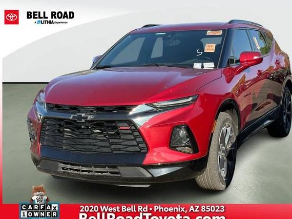 CHEVROLET BLAZER 2020 3GNKBERS6LS633417 image