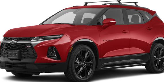 CHEVROLET BLAZER 2020 3GNKBERSXLS541596 image