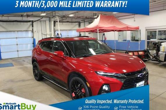 CHEVROLET BLAZER 2020 3GNKBKRSXLS591641 image
