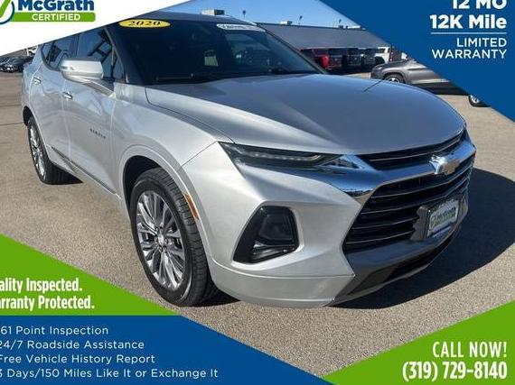 CHEVROLET BLAZER 2020 3GNKBLRS6LS530311 image