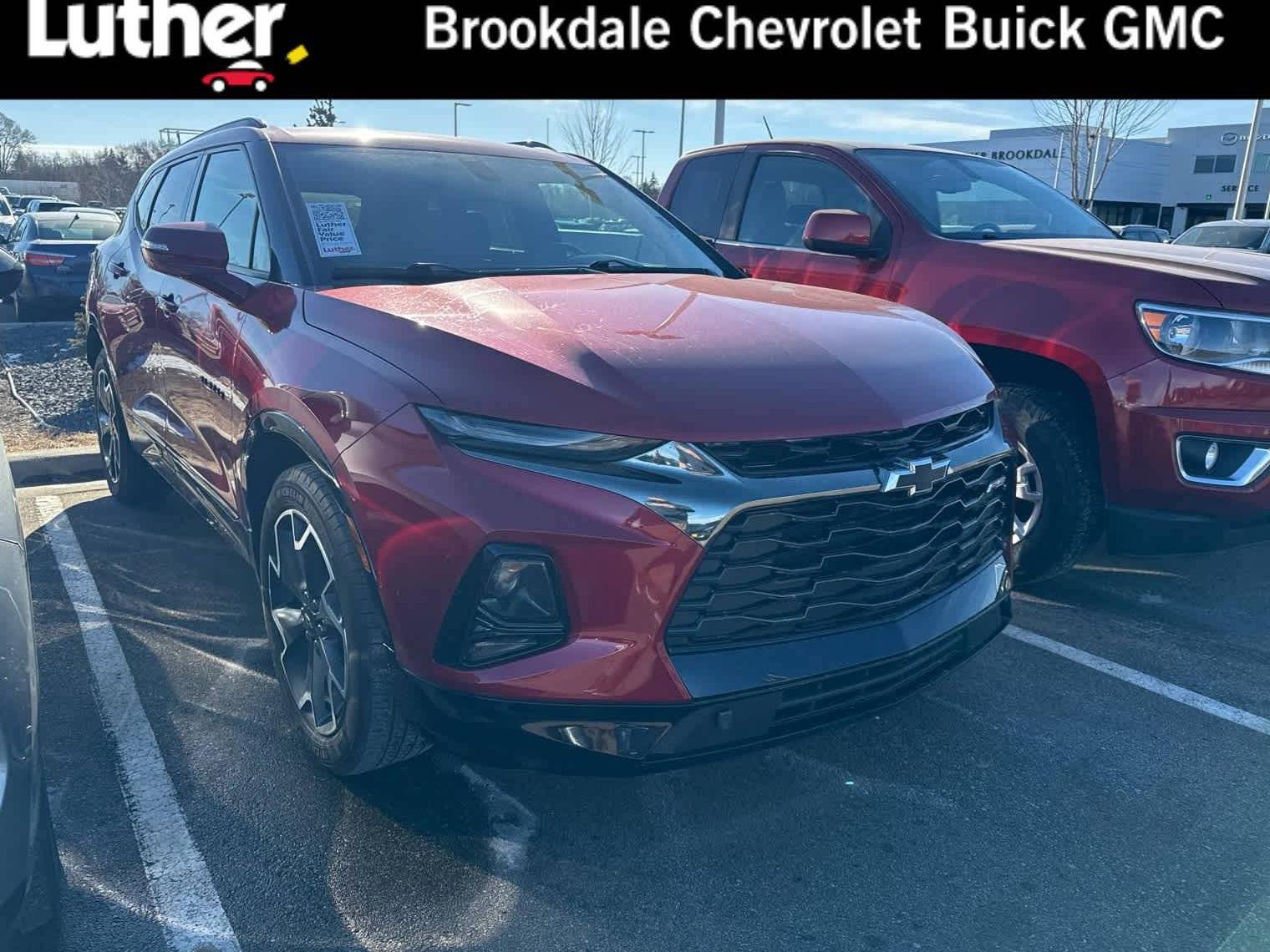 CHEVROLET BLAZER 2020 3GNKBKRS9LS582395 image