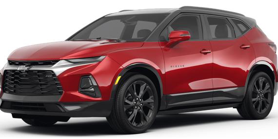 CHEVROLET BLAZER 2022 3GNKBERS5NS140637 image
