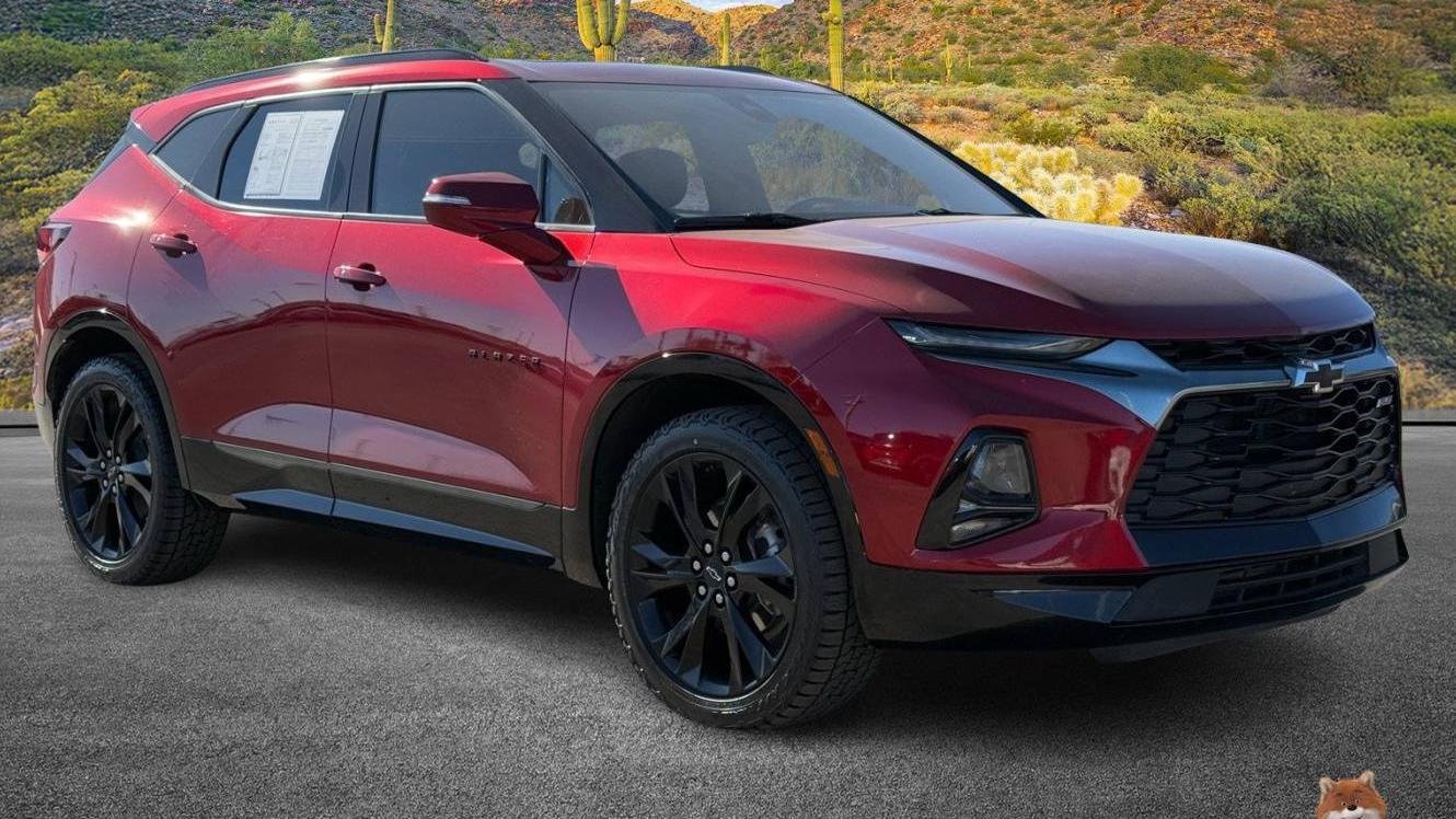 CHEVROLET BLAZER 2022 3GNKBERS4NS127846 image