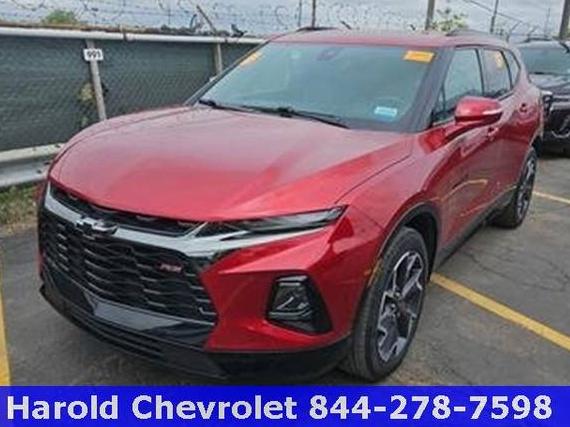 CHEVROLET BLAZER 2022 3GNKBKRS4NS124492 image