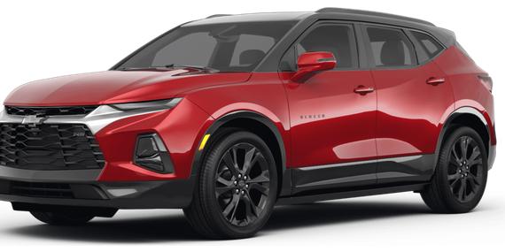 CHEVROLET BLAZER 2022 3GNKBERS6NS118453 image