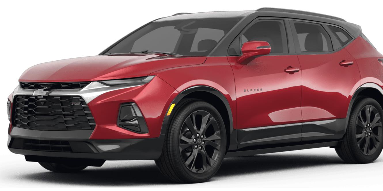 CHEVROLET BLAZER 2022 3GNKBKRS4NS188256 image