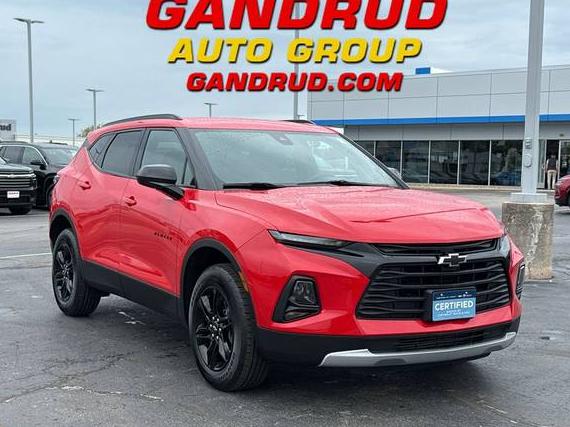 CHEVROLET BLAZER 2022 3GNKBCR41NS184849 image