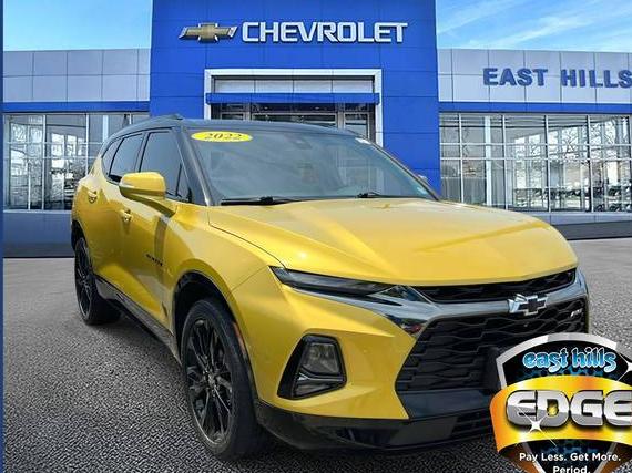 CHEVROLET BLAZER 2022 3GNKBKRS2NS145373 image