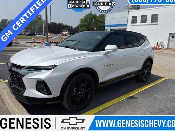 CHEVROLET BLAZER 2022 3GNKBKRS8NS219623 image
