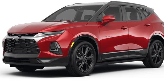 CHEVROLET BLAZER 2022 3GNKBKRS8NS186851 image