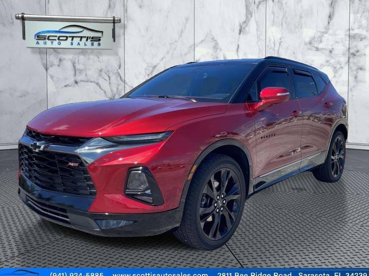 CHEVROLET BLAZER 2022 3GNKBERS1NS151425 image