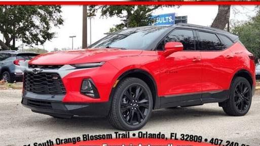 CHEVROLET BLAZER 2022 3GNKBERS0NS237812 image