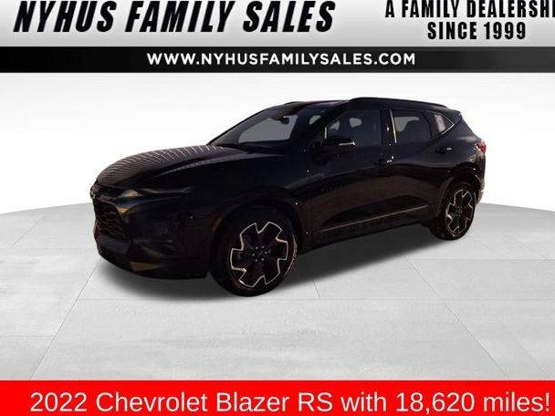 CHEVROLET BLAZER 2022 3GNKBKRS2NS220783 image