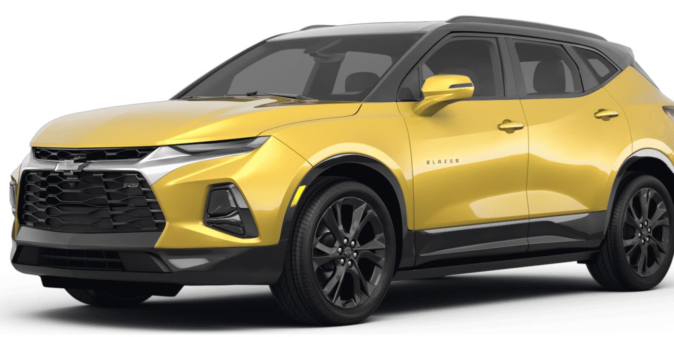 CHEVROLET BLAZER 2022 3GNKBERSXNS130248 image