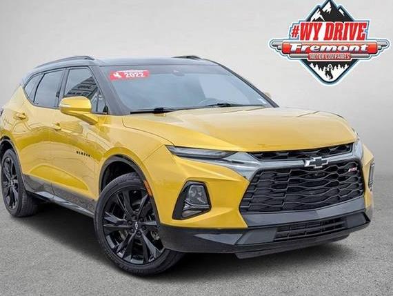 CHEVROLET BLAZER 2022 3GNKBKRS8NS132028 image