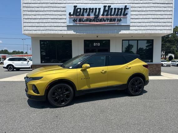 CHEVROLET BLAZER 2022 3GNKBKRS9NS145337 image
