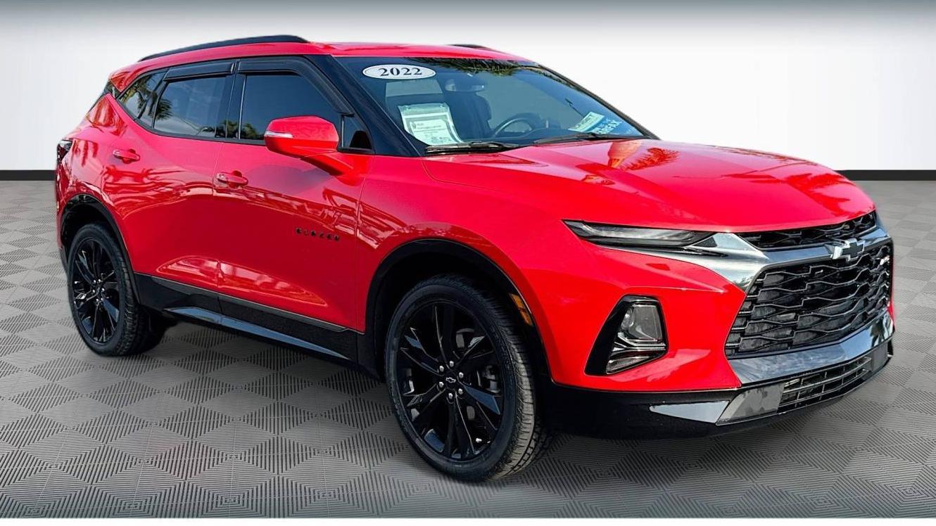 CHEVROLET BLAZER 2022 3GNKBERS8NS226573 image