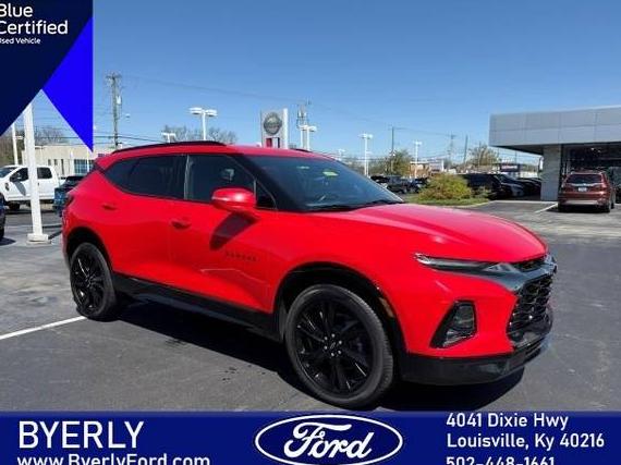 CHEVROLET BLAZER 2022 3GNKBERS5NS204708 image