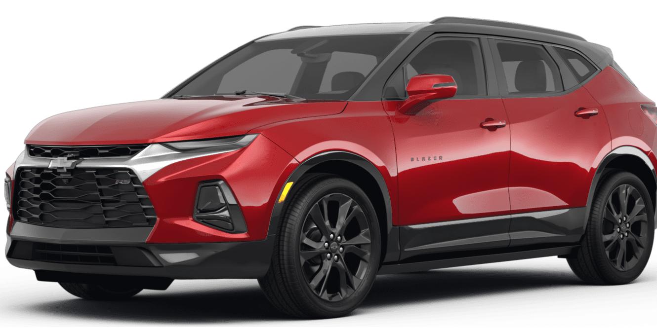 CHEVROLET BLAZER 2022 3GNKBERS0NS124989 image