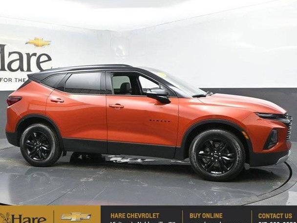 CHEVROLET BLAZER 2022 3GNKBJRS1NS124847 image