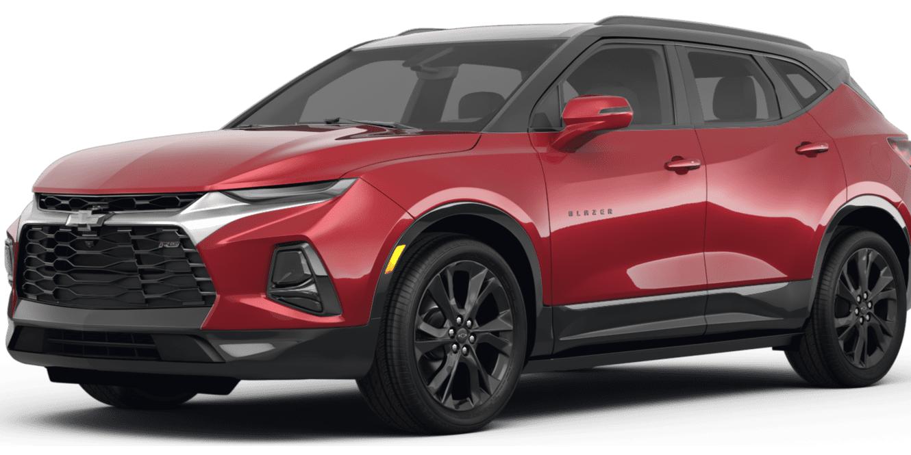 CHEVROLET BLAZER 2022 3GNKBERS8NS142334 image