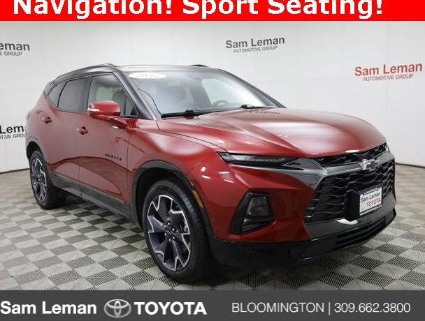 CHEVROLET BLAZER 2022 3GNKBERS4NS158630 image