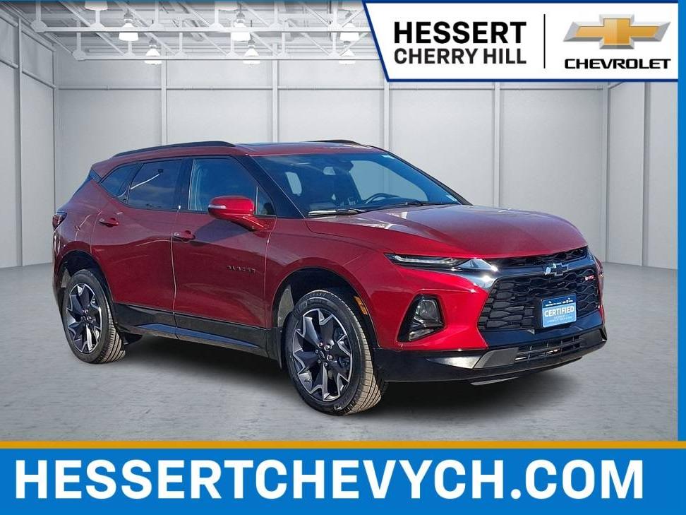 CHEVROLET BLAZER 2022 3GNKBERS0NS123874 image