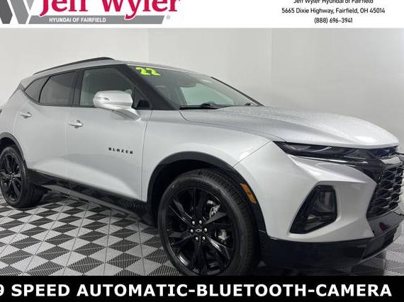 CHEVROLET BLAZER 2022 3GNKBKRS5NS130365 image