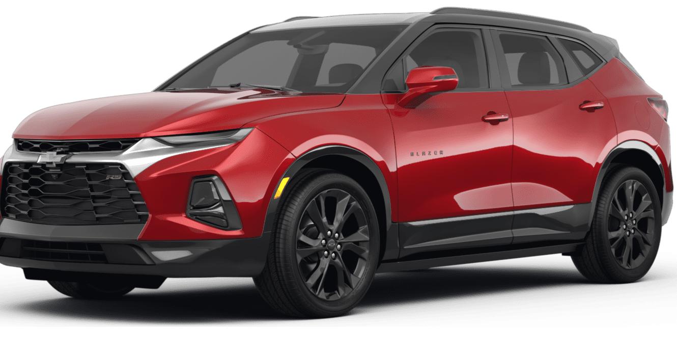 CHEVROLET BLAZER 2022 3GNKBERS2NS124637 image