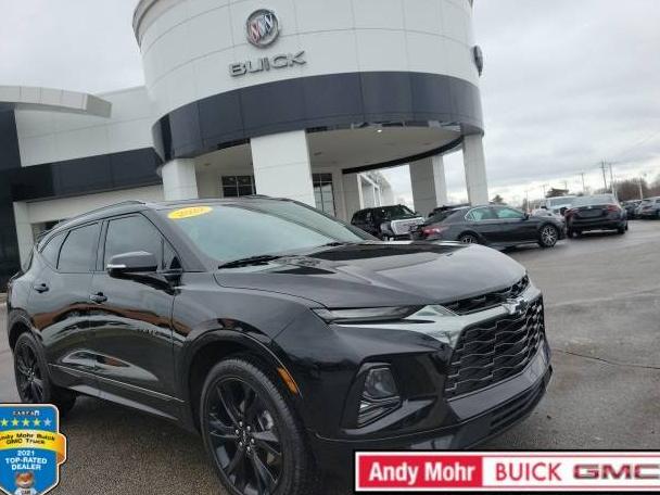 CHEVROLET BLAZER 2022 3GNKBERS7NS164552 image