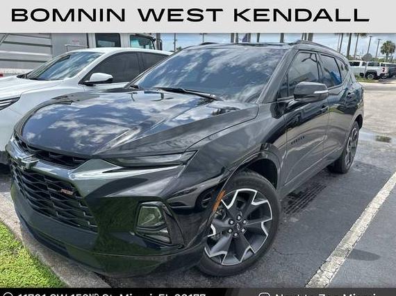 CHEVROLET BLAZER 2022 3GNKBERS7NS214656 image