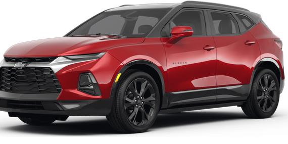 CHEVROLET BLAZER 2022 3GNKBERS2NS221188 image